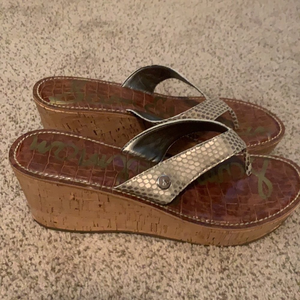 Sam Edelman Romy gold sandals - Picture 2 of 4